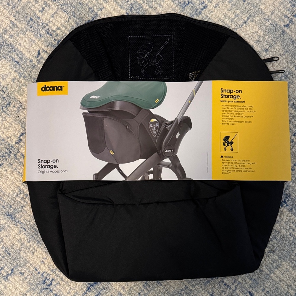 Doona Snap-on Storage - Black